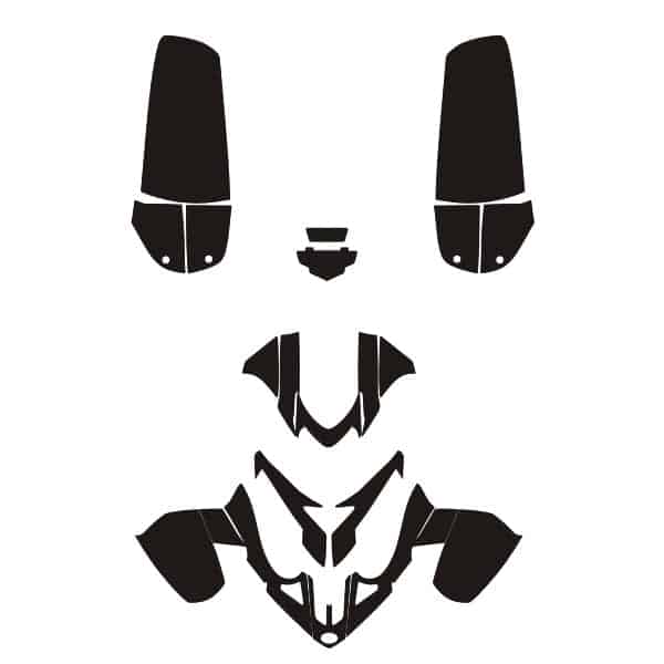 Polaris Predator 500 Quad | Vector Template Store